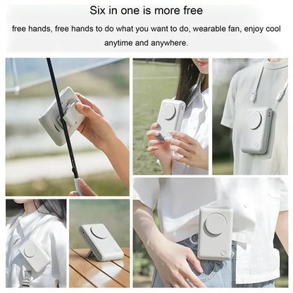 Portable USB Rechargeable Fan with Turbo Long Battery Life