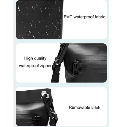 Large Waterproof Beach Travel Toiletry Bag PVC Makeup Pouch