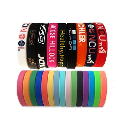 Rubber Silicone Bracelets