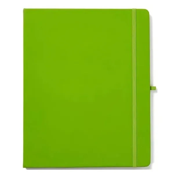 8" x 10" Soft Touch Journal Notebook with Pen Loop