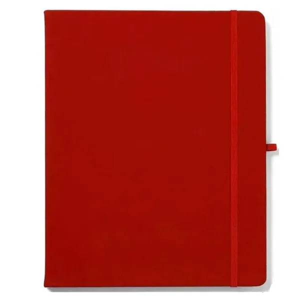 8" x 10" Soft Touch Journal Notebook with Pen Loop