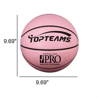 Indoor Outdoor Size 7 Soft Leather Basketball for Men Women