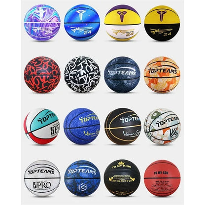 Indoor Outdoor Size 7 Soft Leather Basketball for Men Women