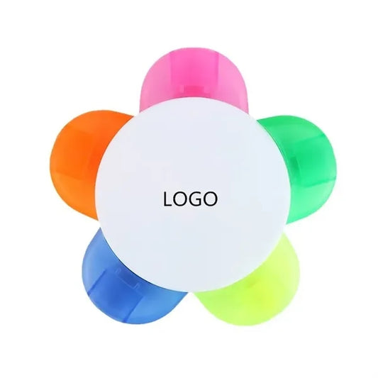 5-In-1 Flower Shape Highlighters