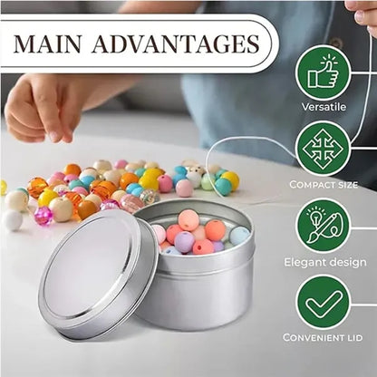 4oz Round Aromatherapy Candle Jar
