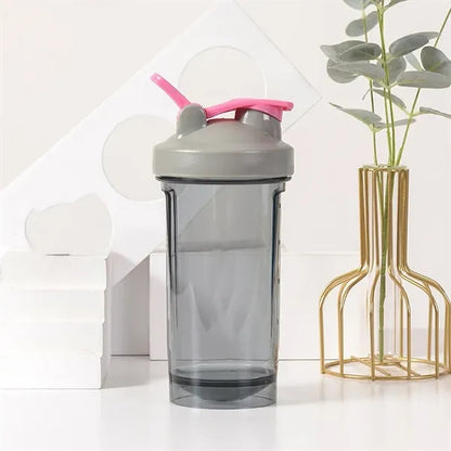 17OZ PP Shaker Bottle for Protein Mixes w/ Mixing Ball