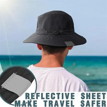 Quick Dry Surf Bucket Hat with UV Protection And Chin Strap