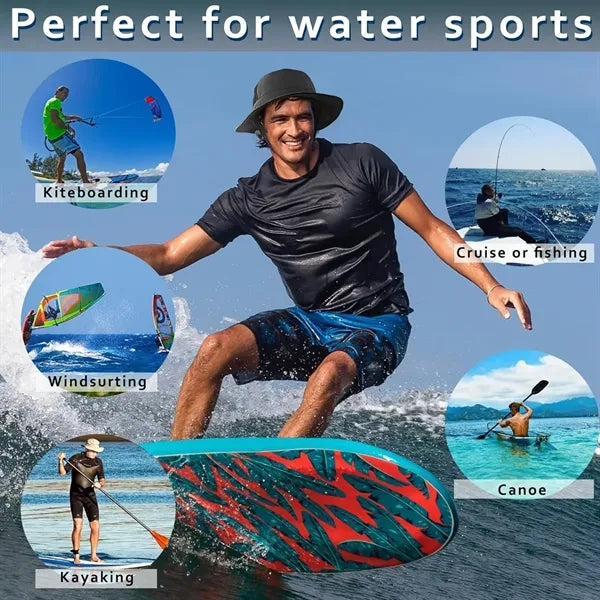Quick Dry Surf Bucket Hat with UV Protection And Chin Strap