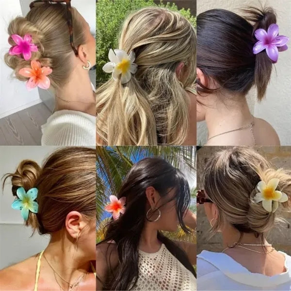 Hawaiian Plumeria Hair Accessories