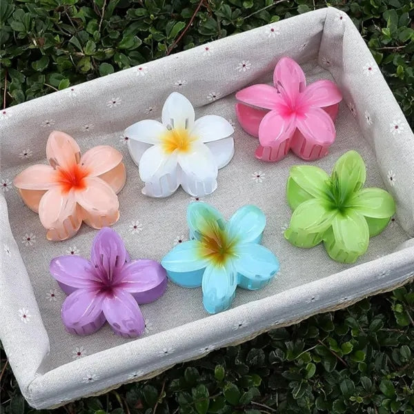 Hawaiian Plumeria Hair Accessories