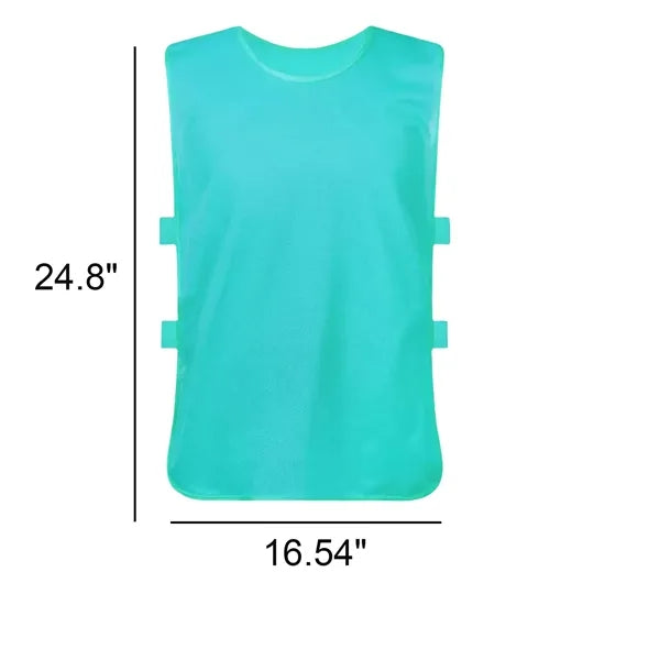 Scrimmage Training Soccer Sports Volunteer Vest Adult Youth