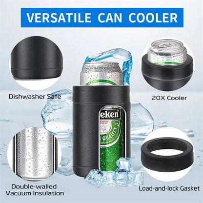 3 in 1 Beer Bottle Insulator Can Cooler 12oz 14oz 16oz