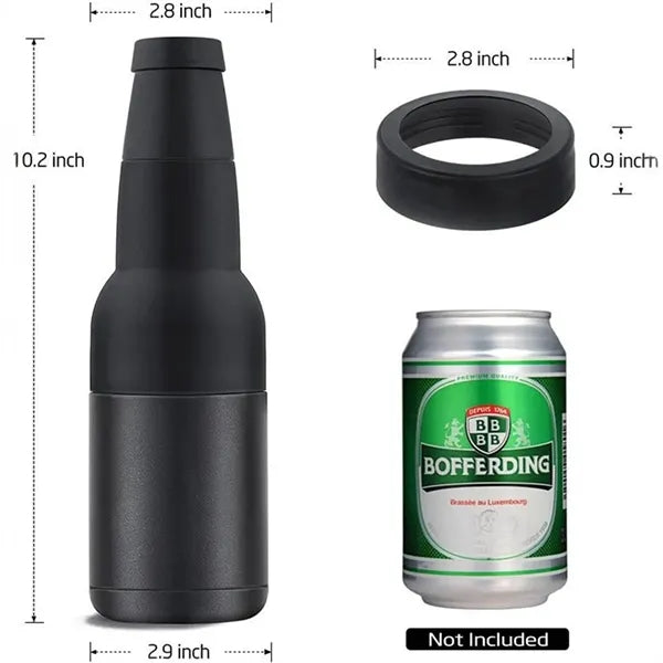 3 in 1 Beer Bottle Insulator Can Cooler 12oz 14oz 16oz