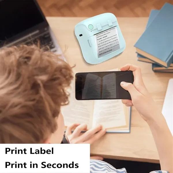 Pocket Inkless Mini Sticker Printer