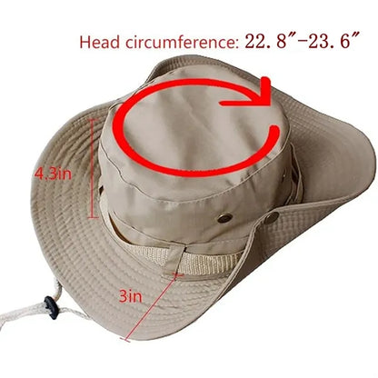 Foldable Adjustable Wide Brim Sun Hat