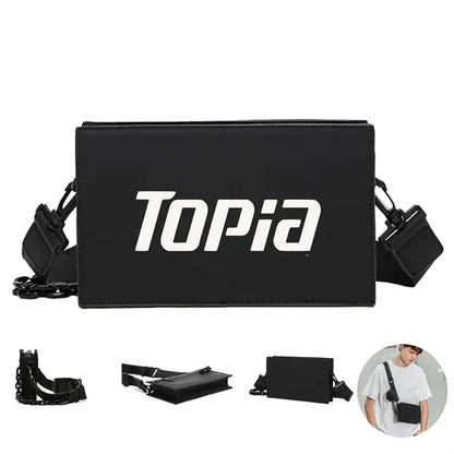 Minimalist Chain Box Shoulder Bag