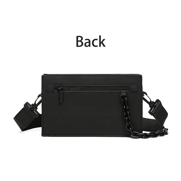 Minimalist Chain Box Shoulder Bag