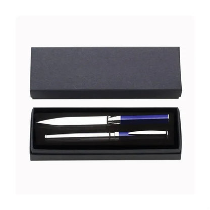 Tudor Series Letter Opener and Pen with Velvet Box