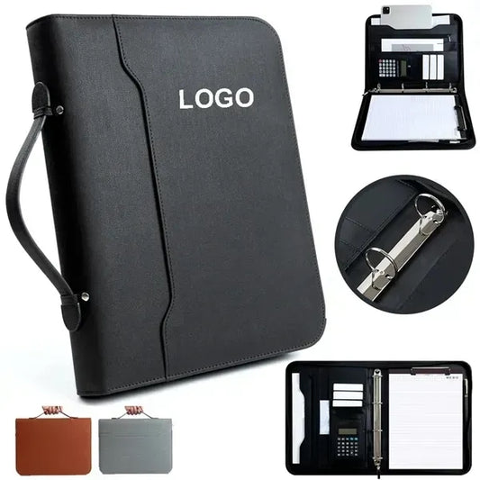 Portfolio Folder Zipper Bag