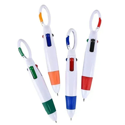 Retractable Shuttle Pens with Carabiner Clip
