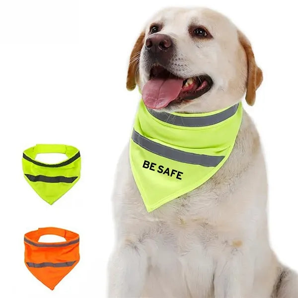 Personalized Reflective Pet Collar Bandana
