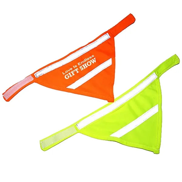 Reflective Pet Collar Bandana For Little Dogs