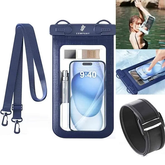 Outdoor Waterproof Phone Pouch With Armband