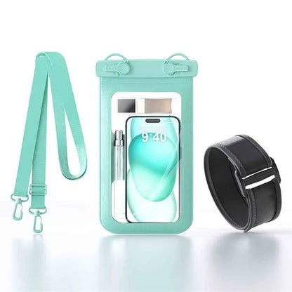 Outdoor Waterproof Phone Pouch With Armband