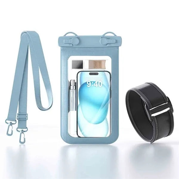 Outdoor Waterproof Phone Pouch With Armband