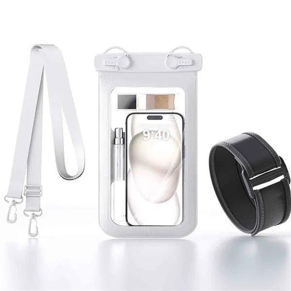 Outdoor Waterproof Phone Pouch With Armband