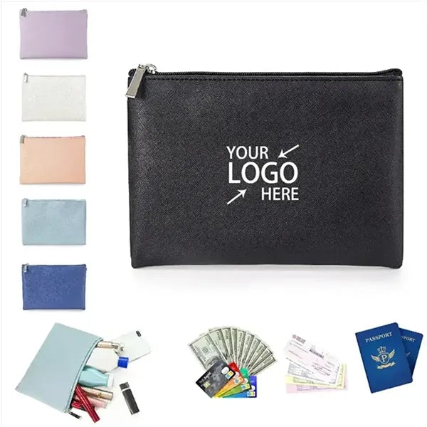 PU Makeup Bag with Zipper