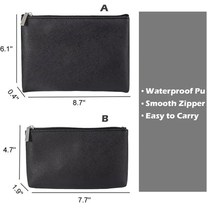 PU Makeup Bag with Zipper