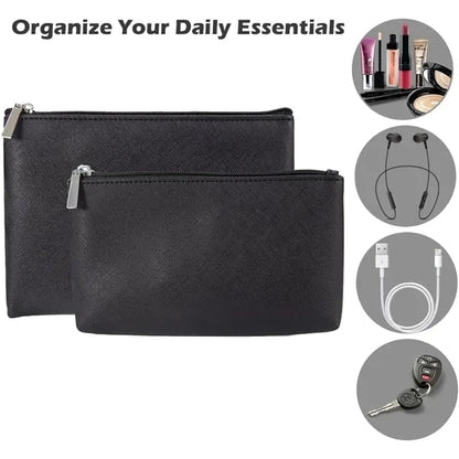 PU Makeup Bag with Zipper
