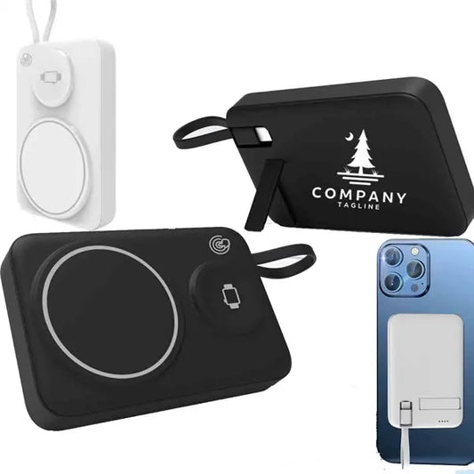 10000mAh Magnetic Wireless Power Bank With Stand