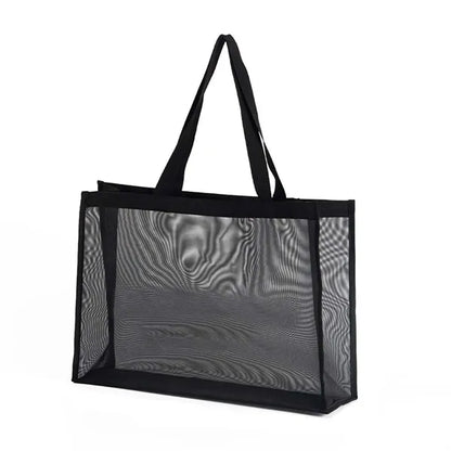 Large Capacity Mesh Shopping Breathable Beach Tote Bag