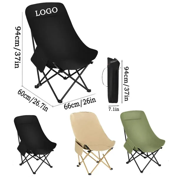 Folding Chair Portable High Back Recliner