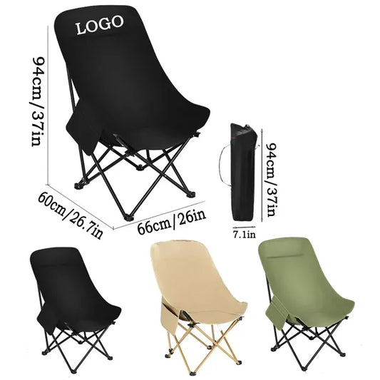 Folding Chair Portable High Back Recliner