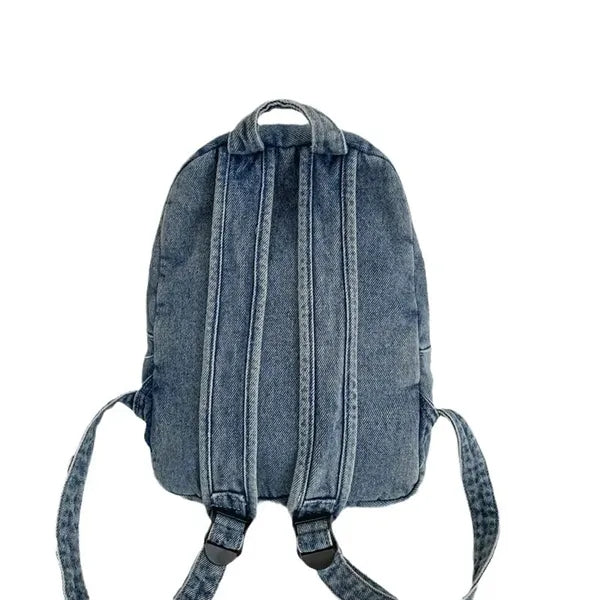 Denim backpack