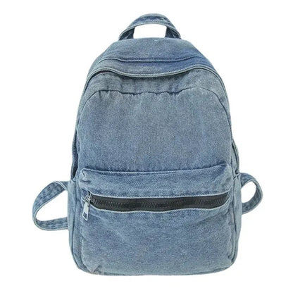 Denim backpack