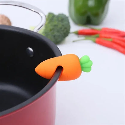 Pot lid overflow preventer