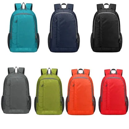 Foldable Daypack Large Capacity Solid Computer Backpack