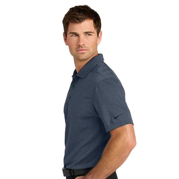 Nike Dri-FIT Smooth Heather Polo w/ Screen Print 4.4 oz.
