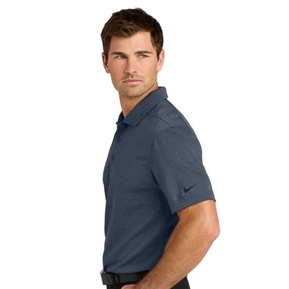 Nike Dri-FIT Smooth Heather Polo w/ Screen Print 4.4 oz.