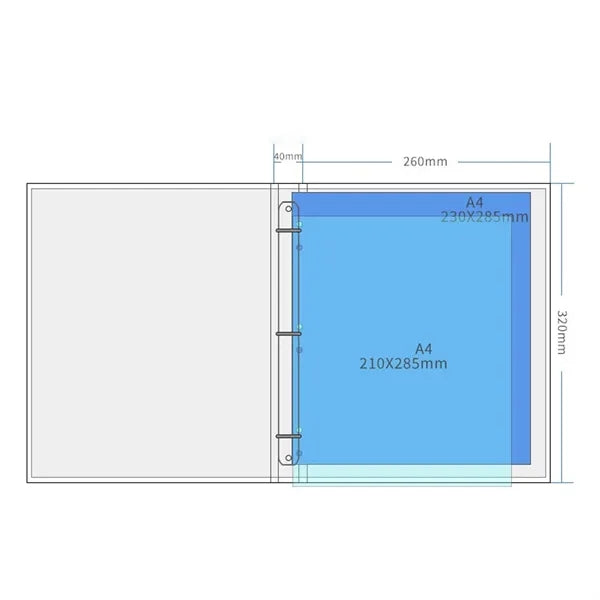 Recyclable Material View Binder