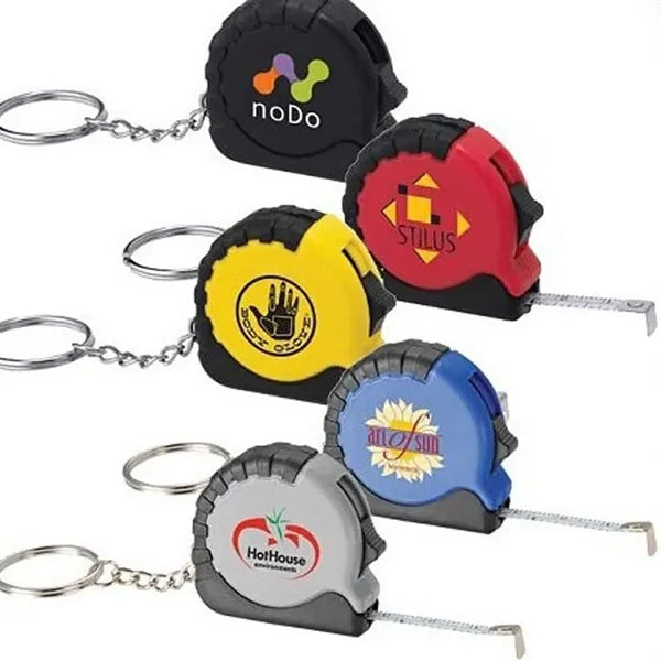 Pocket Mini Tape Measure Key Chain
