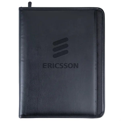 Associate Zippered Clipboard Padfolio w/ Calculator