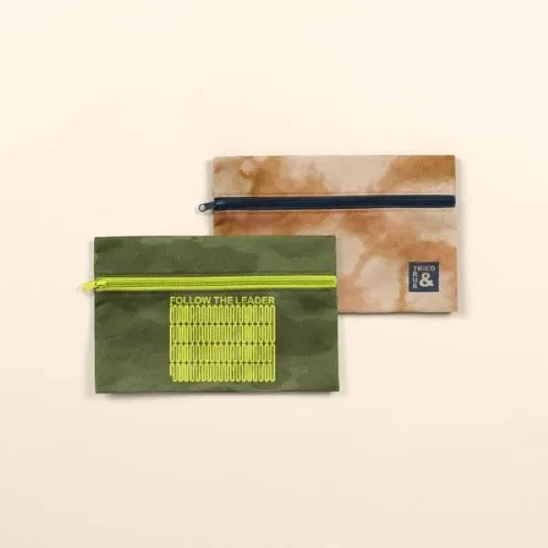 ZIP FRONT POUCHES - 4CP 1000D RPET - MEDIUM