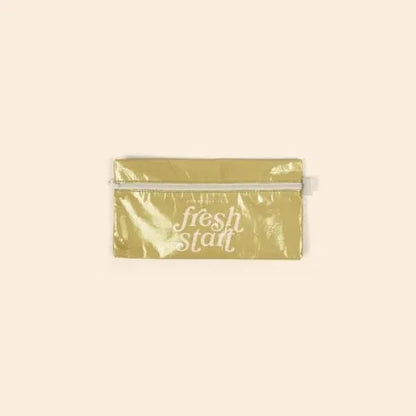 ZIP FRONT POUCHES - LAMINATED NON-WOVEN RPET - MEDIUM