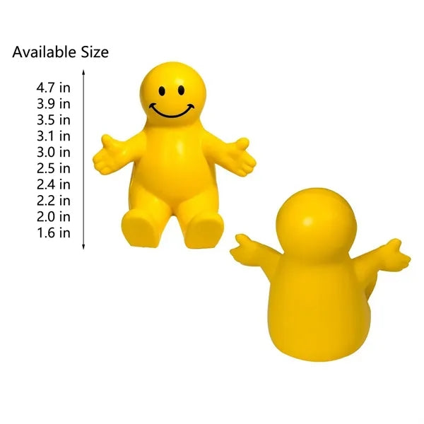 Multi Size Squeezable Smile Dude Phone Holder