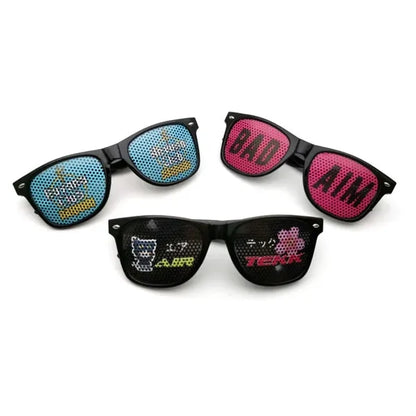 Custom Stickers Pinhole Glasses